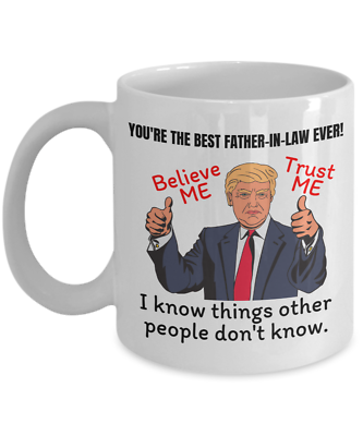 Best father hotsell in law mug