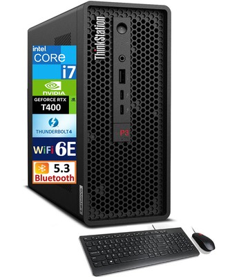 Lenovo TS P3 Ultra SFF Desktop Intel i7-13700 2.1GHz T400 32GB DDR5 2TB SSD W11P