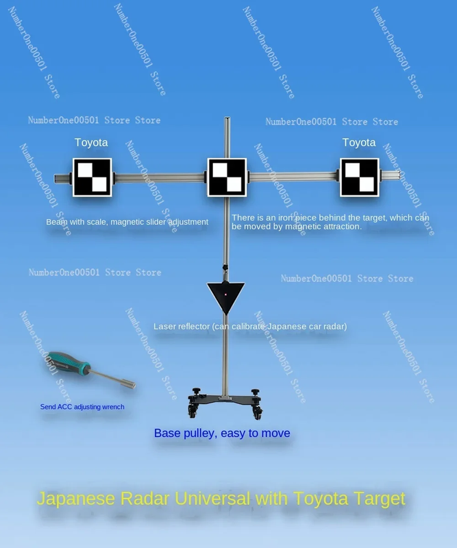 Acc Calibration Level Millimeter Wave Radar Corner Reflector ADAS Calibration Ja