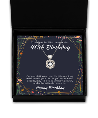 Special jewelry shop for 40th birthday