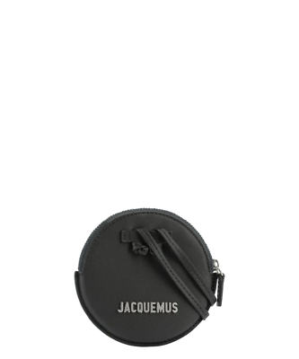 Jacquemus Le Pitchou Round Coin Purse Black eBay