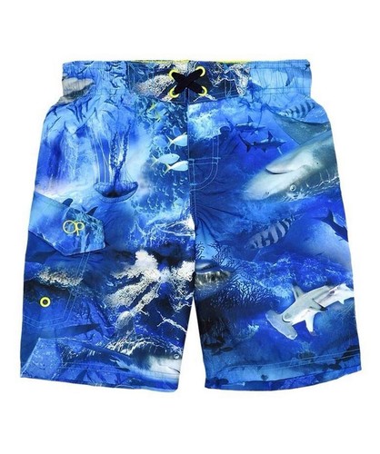 Vintage 90s OP Ocean Pacific Board Shorts Swim Trunks Abstract