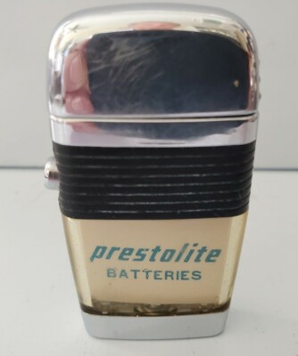 VINTAGE WORKING SCRIPTO, ''PRESTOLITE BATTERIES''  C.E. OZBURN BATTERY CO. 4388/29