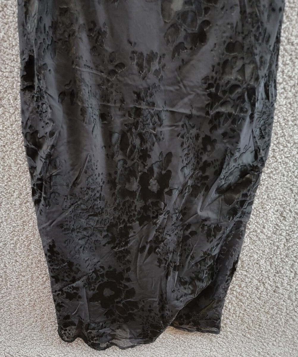 ASTR the Label Aubrielle Dress Women's XS Black Cowl Neck Sleeveless Lined Zip - Picture 11 of 16