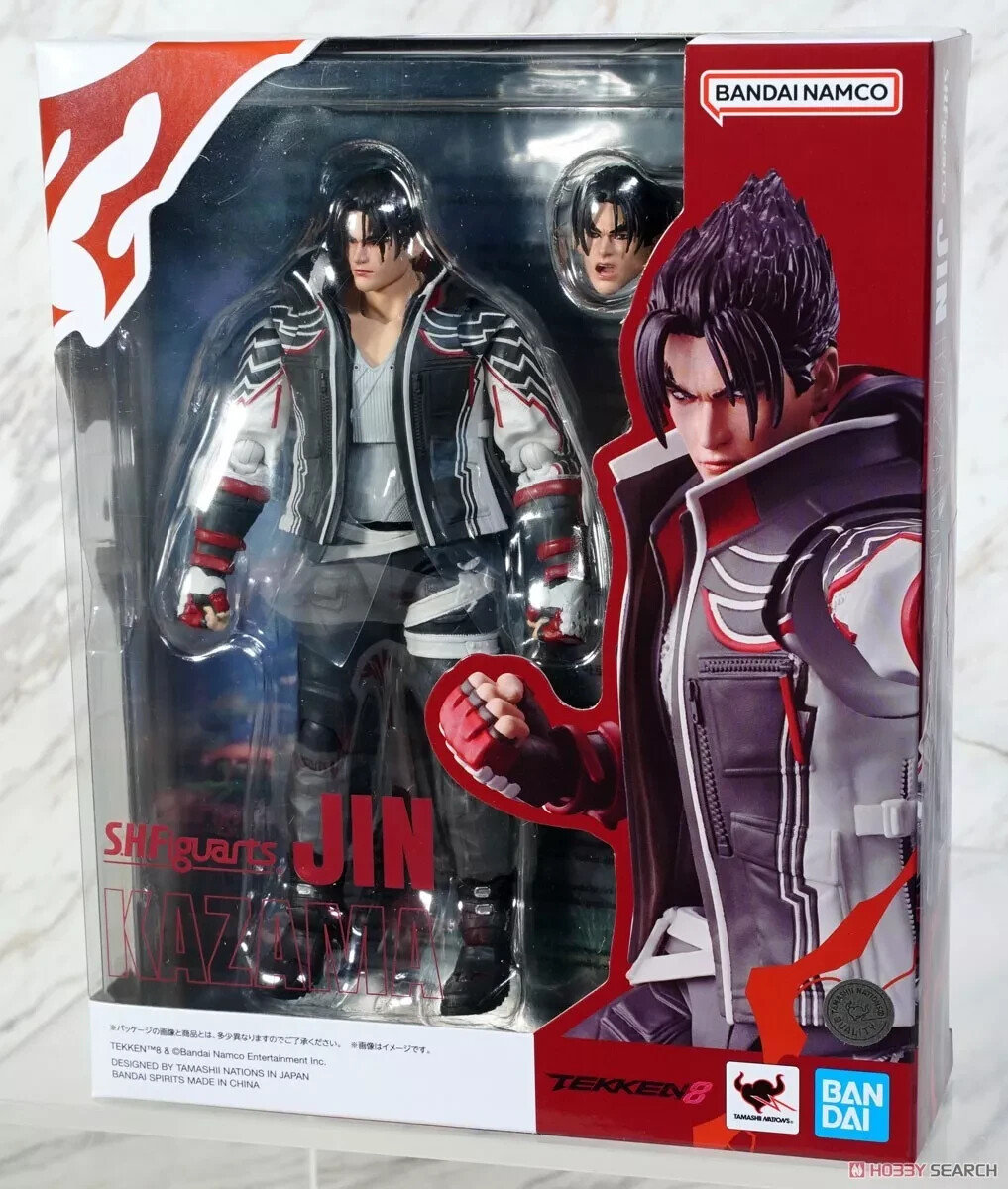 Джин Казама Теккен 8, фигурка героя TAMASHII NATIONS S.H.Figuarts