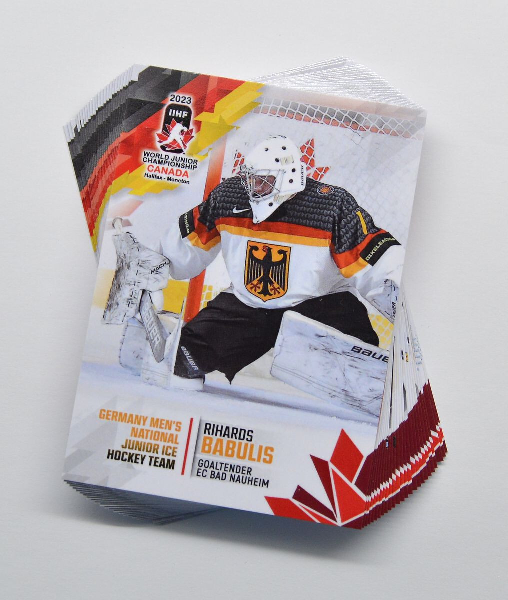 2023 BY Cards IIHF World Junior Championship Germany Full 25
