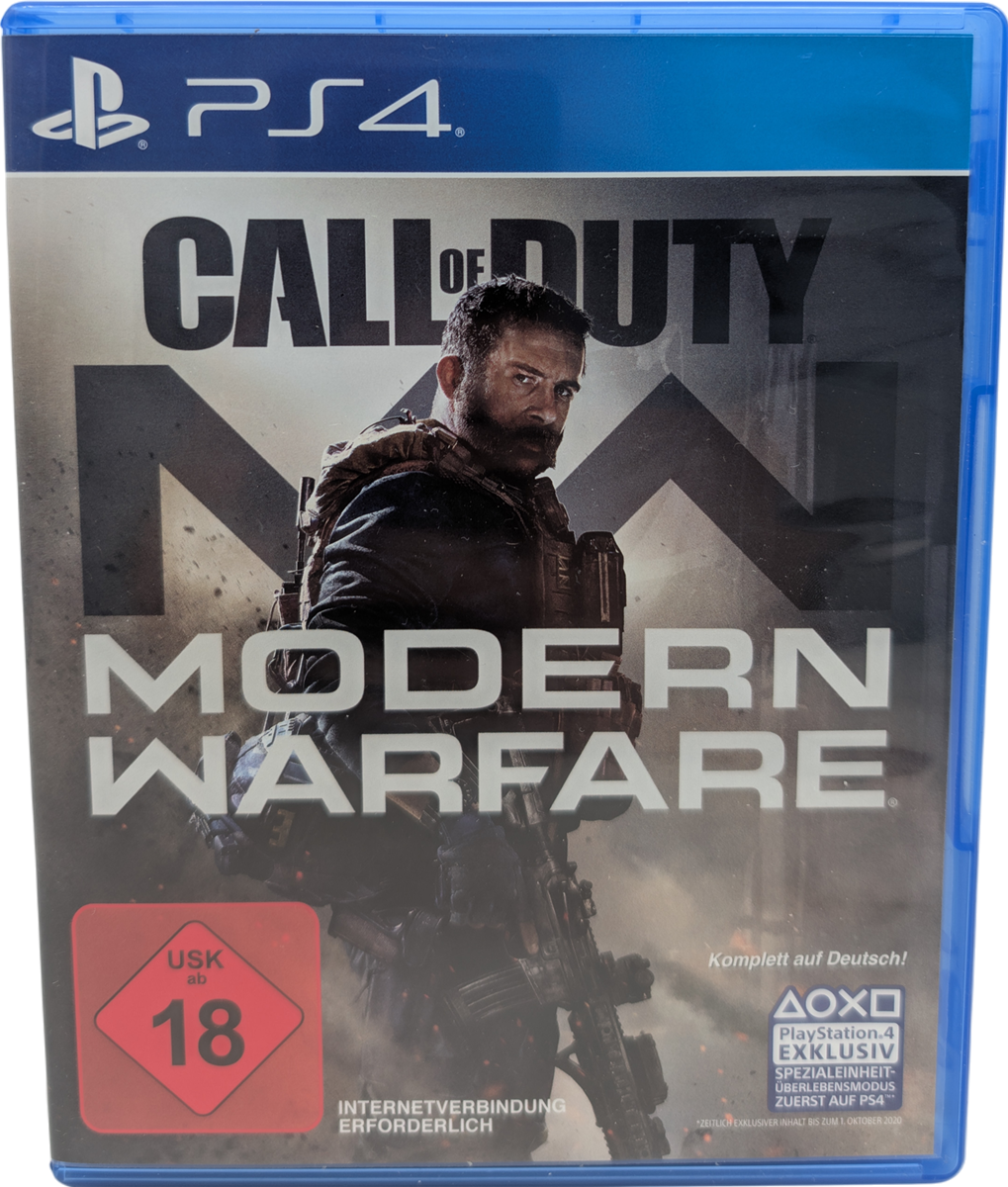 Call of Duty Modern Warfare PlayStation 4 PS4 Spiel Top Zustand COD MW