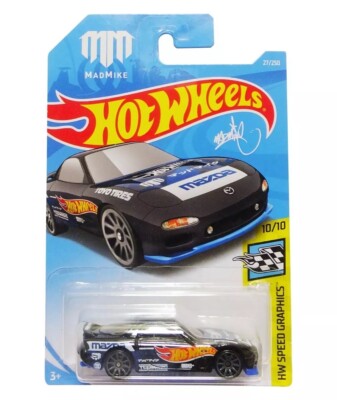 95 Mazda RX-7. 2019 HW Speed Graphics 27/365. FYC04. New in