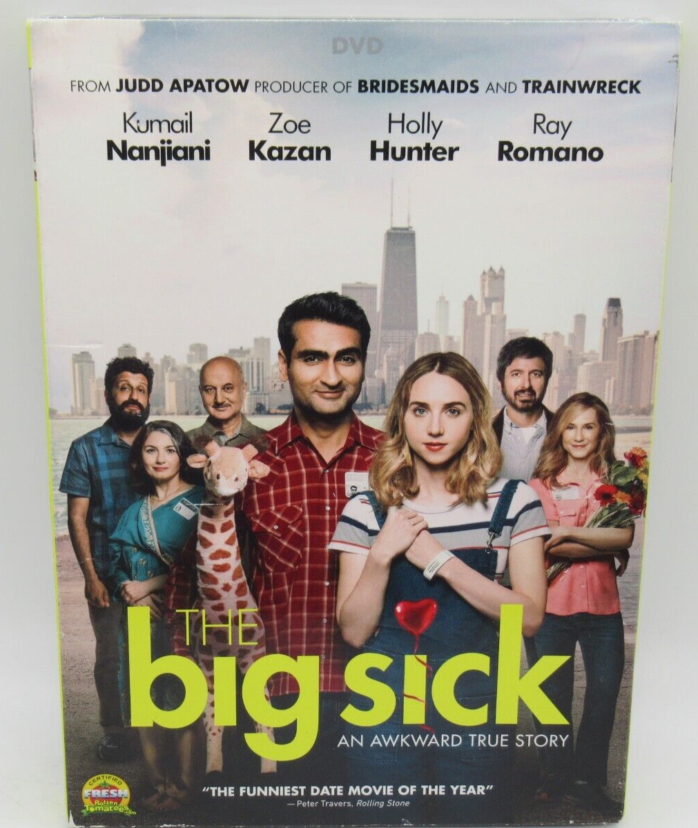 THE BIG SICK DVD MOVIE, KUMAIL NANJIANI, ZOE KAZAN, HOLLY