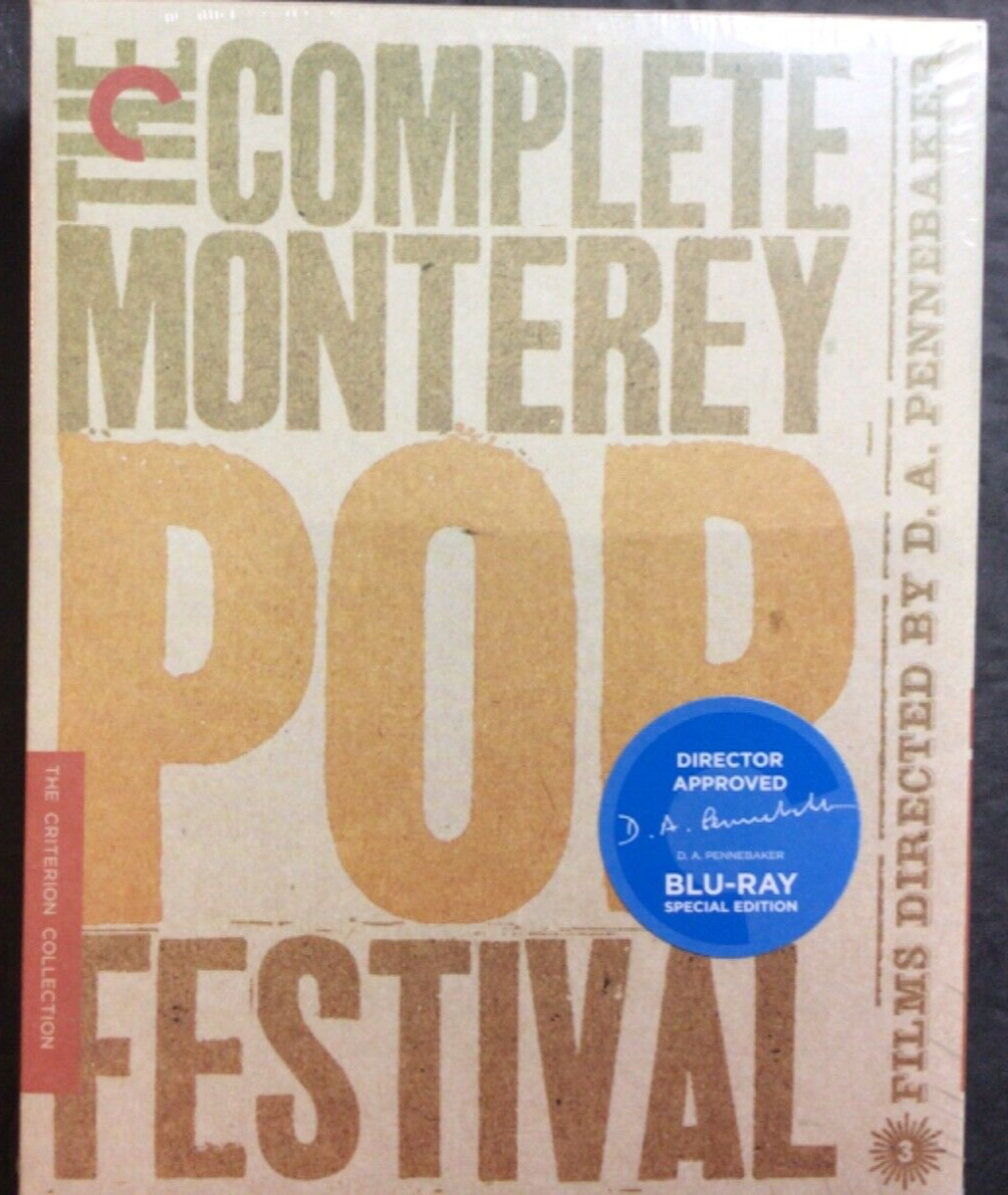 The Complete Monterey Pop Festival (DVD, 2002, 3-Disc Set