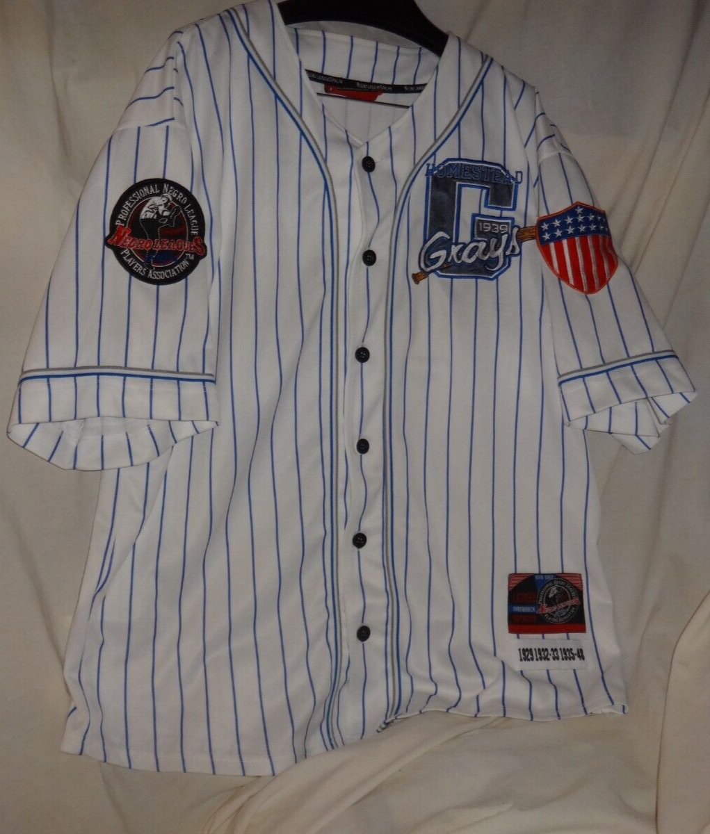 Negro leagues ニグロリーグ stead Grays Homestead Grays Sandbag Replica Jersey Negro League Men's