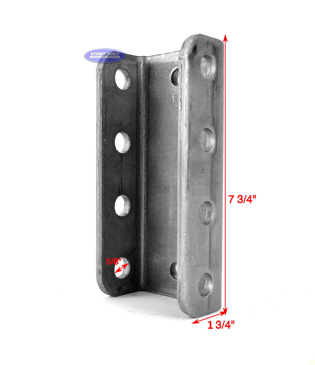 Raw Steel Pintle Hitch Lunette Eye Ring - 14,000 Lbs, 3 Inch ID - For Channel Bracket Mount Trailer
