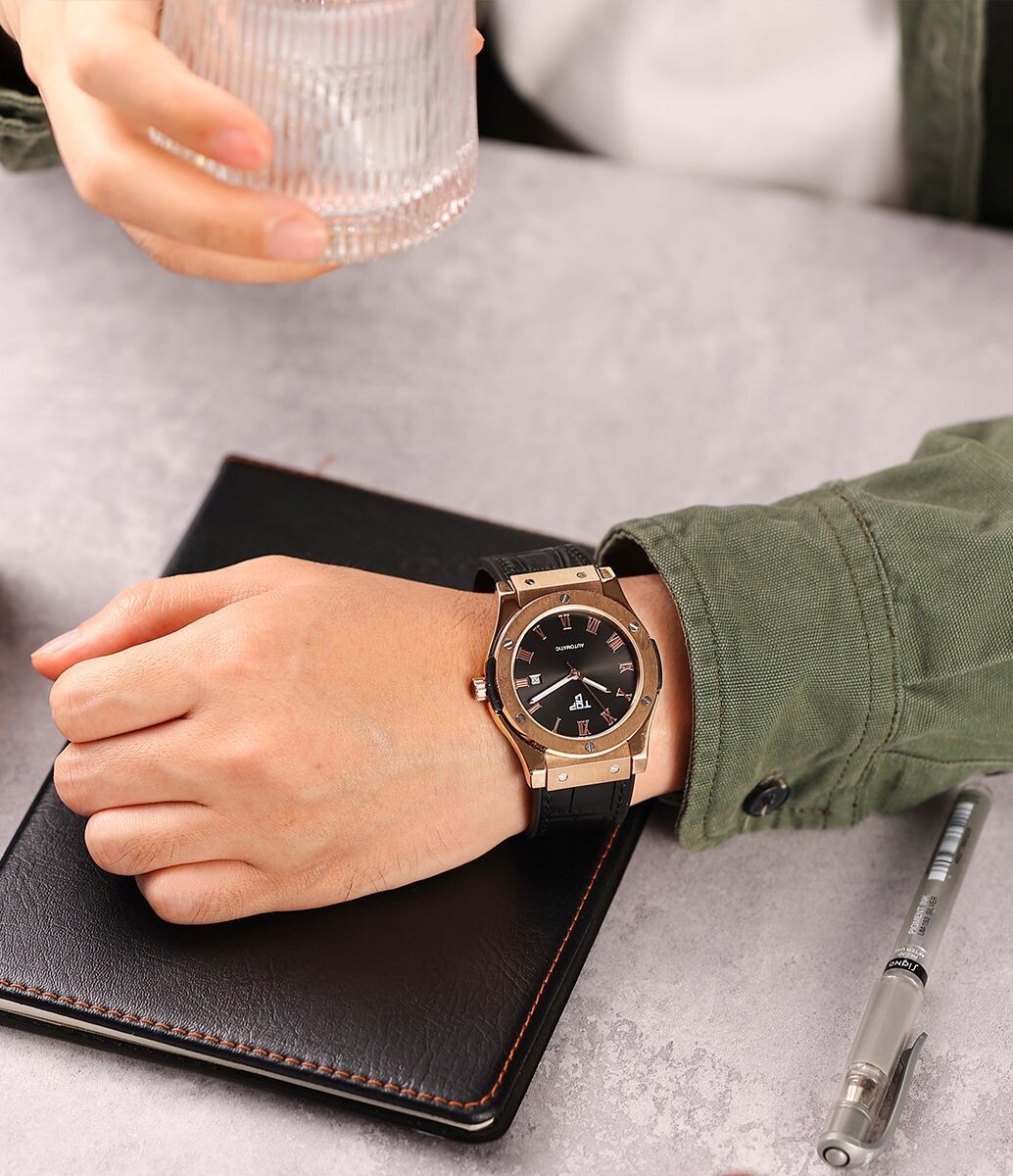 Pre-owned Wilsons Leather Top Exclusive Authentic Leather Watch Men Watch