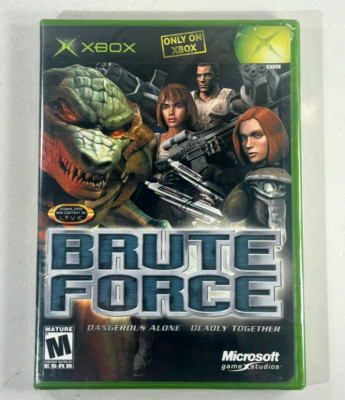 Brute Force (Microsoft Xbox, 2003) New Sealed