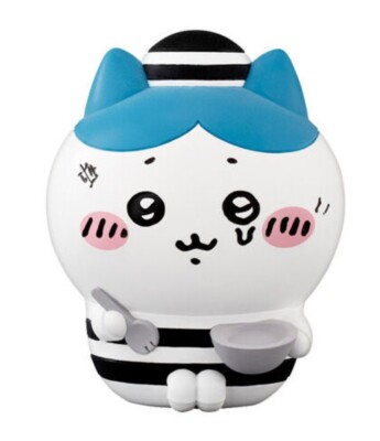 CHIIKAWA mini Plastic Figure CF#4 Hachiware (B) BANDAI Japan