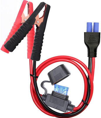 10AWG Battery Alligator Clips,Female EC5 Jump Starter Cable with Battery Clamps