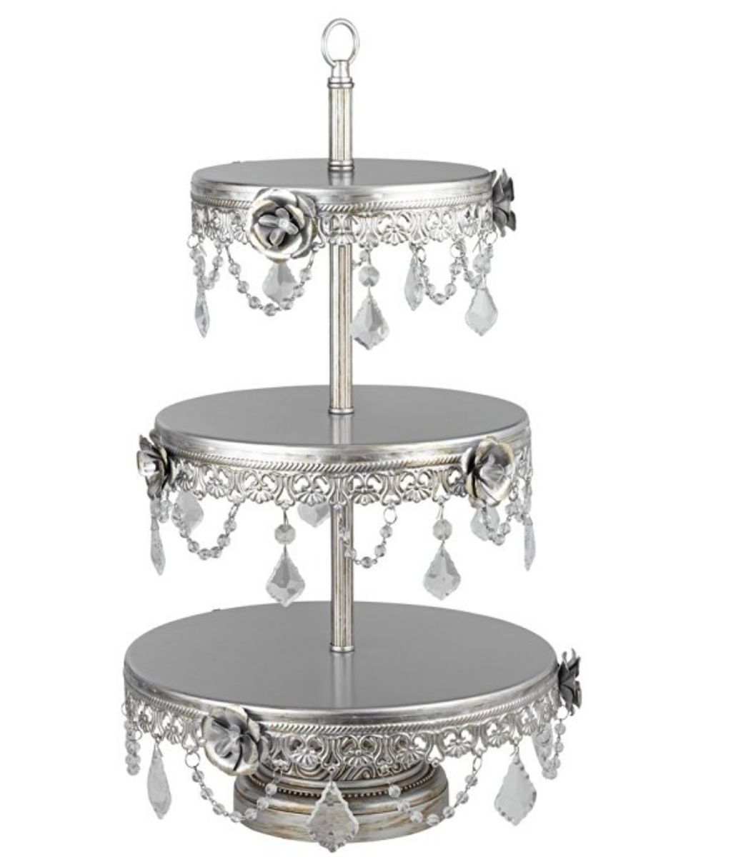 Wedding Cake Stands & Plates