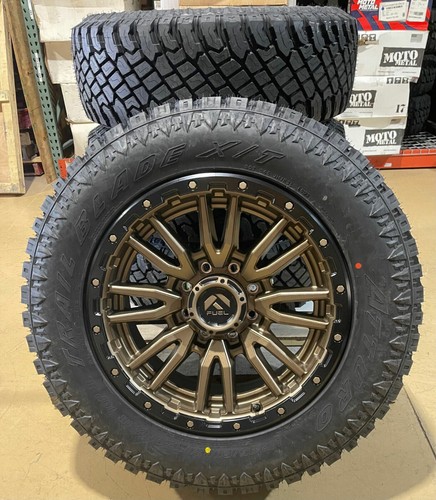 20x9 Fuel D681 Rebel Bronze Wheels 2956020 34