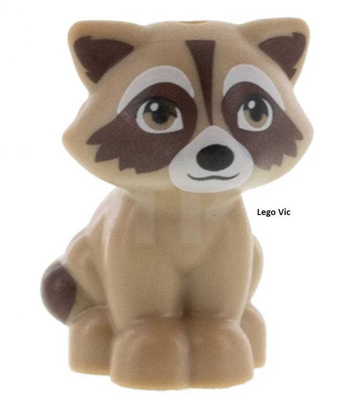Lego 77110pb01 Raccon Raton Laveur Friends 41681 41679 41712 Moc New-A7