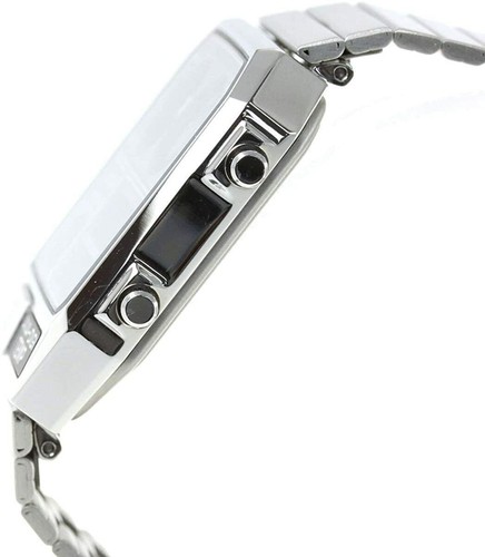 Pre-owned Citizen Ana-digi Temp Jg2101-78e Silver Men's Watch In Box