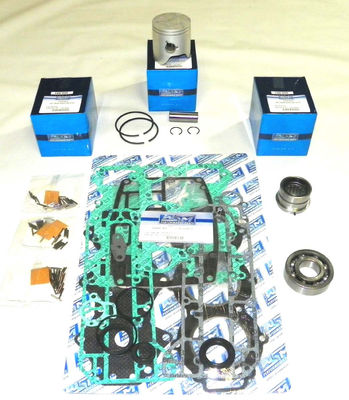 WSM Yamaha 60 / 70 Hp 3 Cyl. Power Head Rebuild Kit 100-255-12  .020 SIZE 2.854''