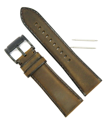 Fossil Originale Ricambio Cinturino IN Pelle BQ2376 Orologio Strap Braun 26 MM