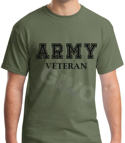 Army Veteran T Shirt Soldier Veteran Us United States Tee Short Sleeve Military