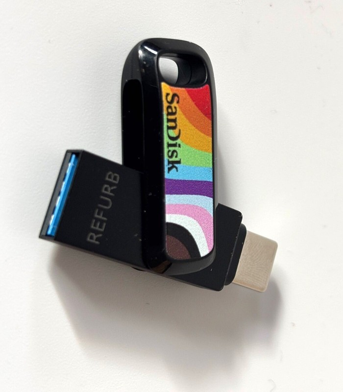 Sandisk Ultra Dual Drive Go Usb Type-C 128 Gb (Android Smartphone Speicher)