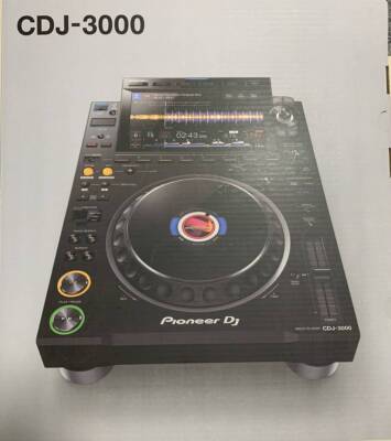 【期間限定価格】Pioneer DJ CDJ-3000 Pioneer DJ CDJ-3000 Single Deck Controller - Black for sale