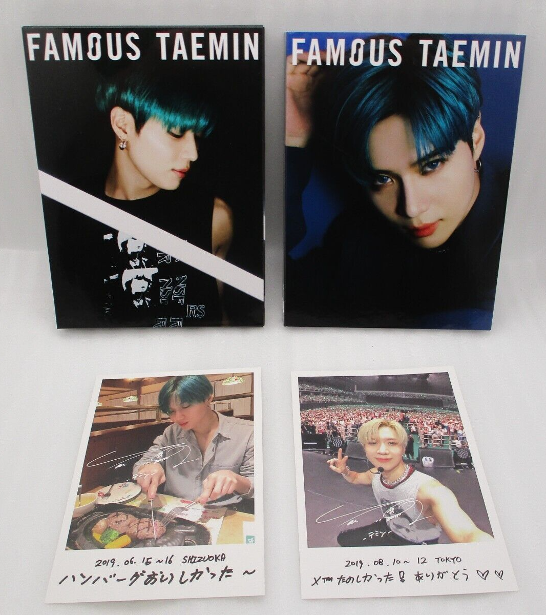 TAEMINのアルバム2枚セット(トレカ付き) トレカ付き 新品未開封 テミンTAEMIN ETERNAL アルバム セット