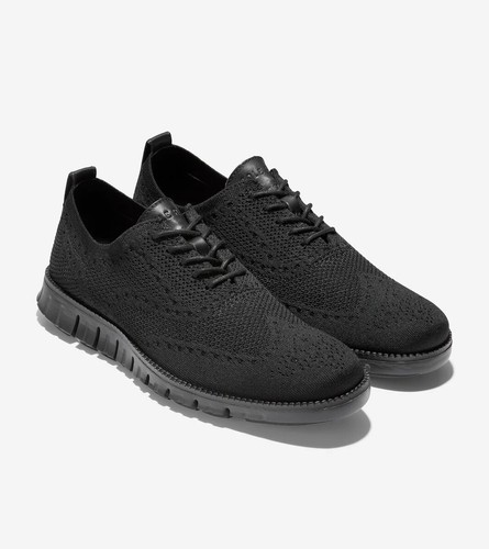 NEW Cole Haan Zerogrand Wingtip Oxford - C30416 - Black