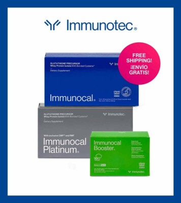 IMMUNOTEC ▷ PACK IMMUNOCAL - IMMUNOCAL PLATINUM Y IMMUNOCAL BOOSTER (90 SOBRES)