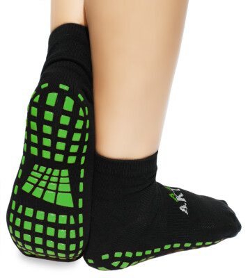 ABS Yoga Pilates Gym Anti Rutsch Noppen Socken Stoppersocken Damen Herren