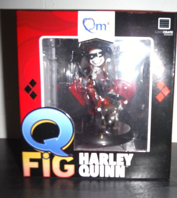 Harley Quinn Vinyl Q-Fig 2016 Loot Crate Exclusive Quantum Mechanix NIB
