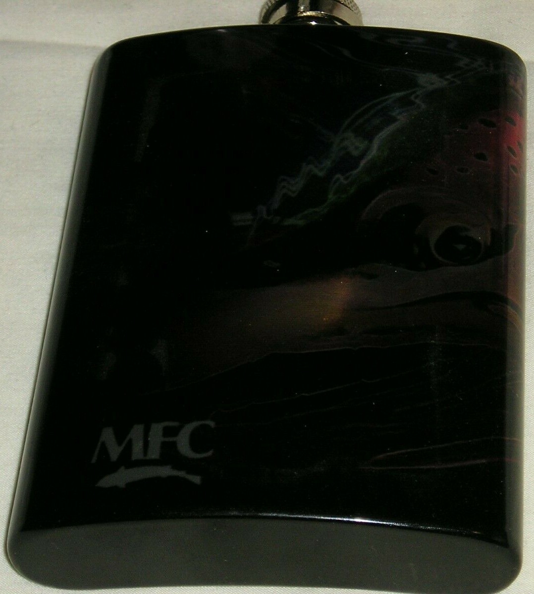 Flask Montana Fly Company MFC Stainless Steel 8 oz Sylvester's Digital Brown NEW