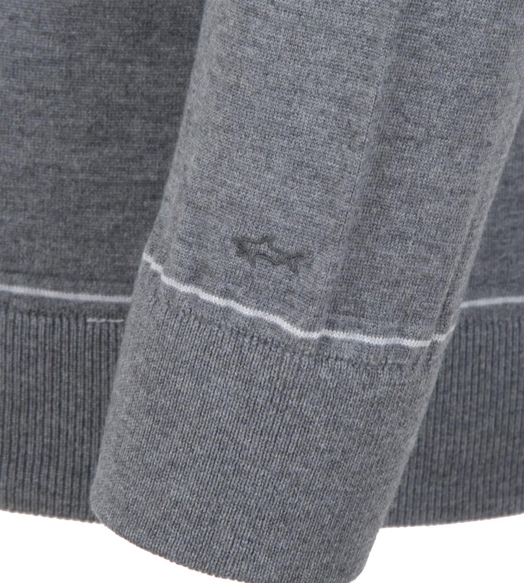 Pre-owned Paul & Shark Yachting Men's Pullover Sweater Jumper Size 3xl Wool & Cashmere In Gray