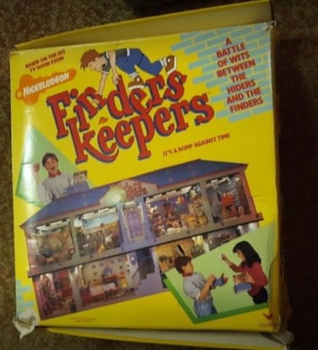 Vintage 1988 Nickelodeon Finders Keepers Game | eBay