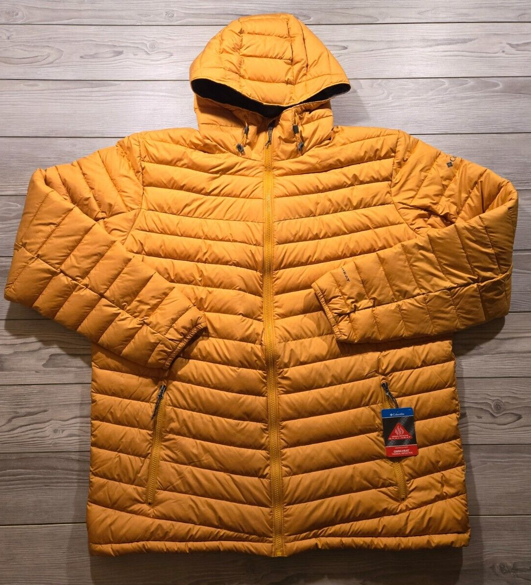 Columbia Slope Edge Hooded Jacket Omni Heat Yellow Men's Size 2XLT 2XT Winter | eBay Columbia Slope Edge Hooded Jacket Omni Heat Yellow Men's Size 2XLT 2XT Winter | eBay