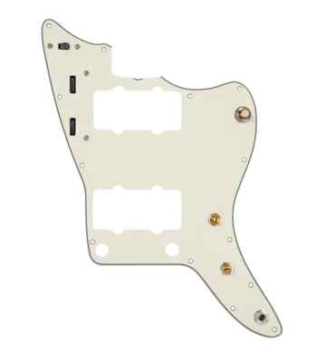 920D Custom Upgraded Pre-Wired Jazzmaster Vintage Parchment Pickguard