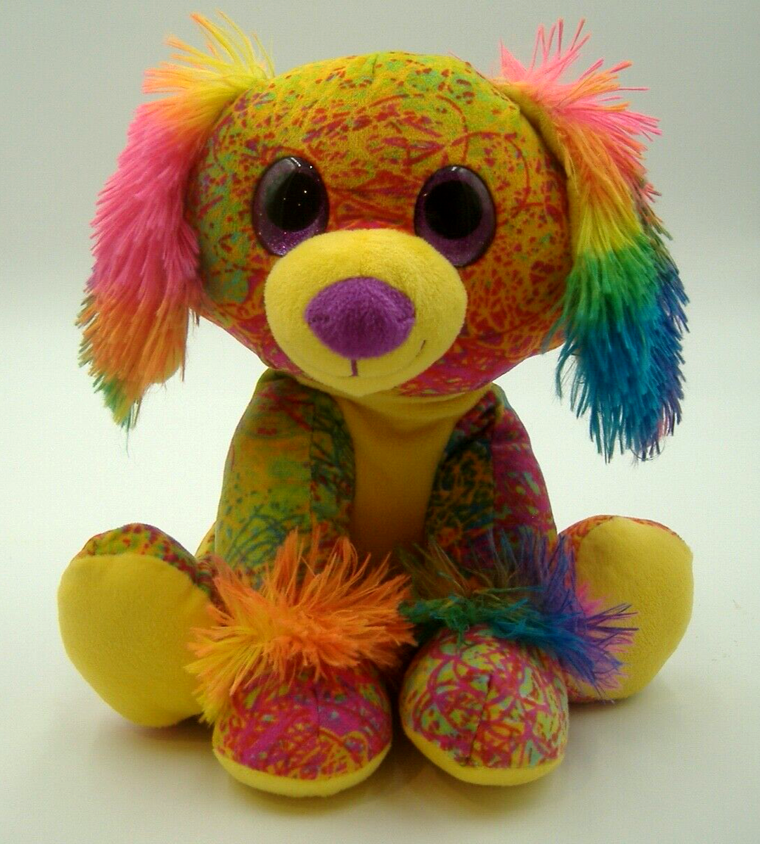 Fiesta Dog Scribbleez Yellow Dog 10.5