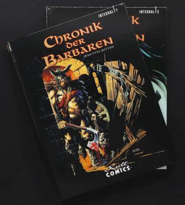 CHRONIK der BARBAREN Nr. 1-2 komplett HC Historie Comic Album Kult Comics Mitton