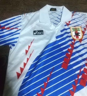 Japan National Team 1994 Asics Jersey Japan Made L Size Used
