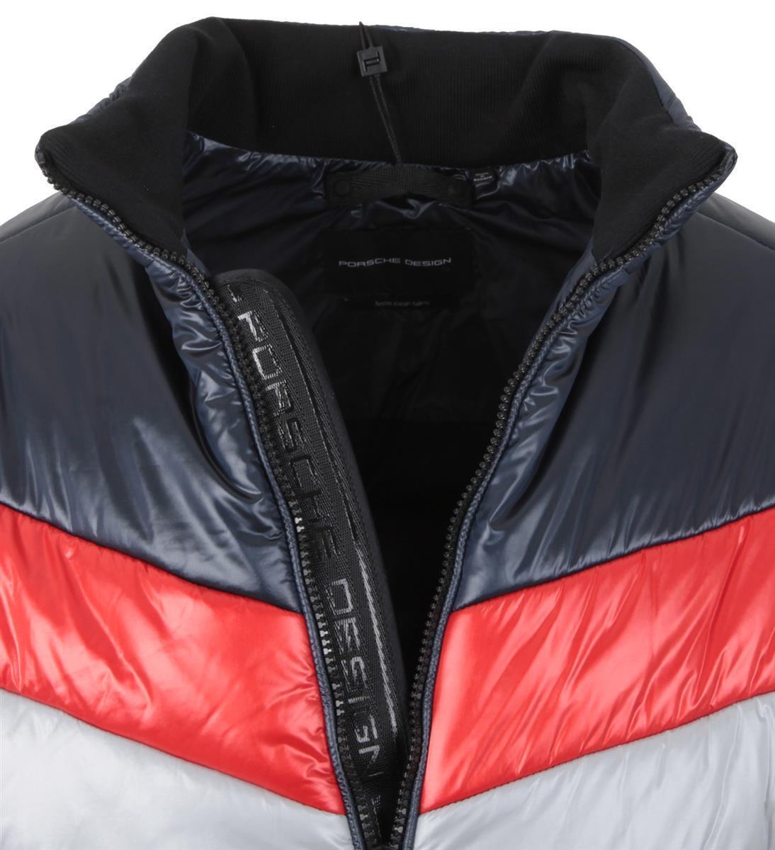 Pre-owned Porsche Design Men's Quilted Jacket Bicolor Jacket Size M - 50 In Multicolor