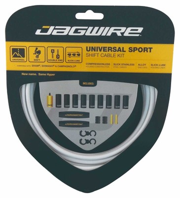 Jagwire Kit Cavo Cambio Sport Universale - Bianco