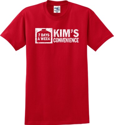 Kim's Convenience Sign Distressed Unisex T-Shirt (S-5X)