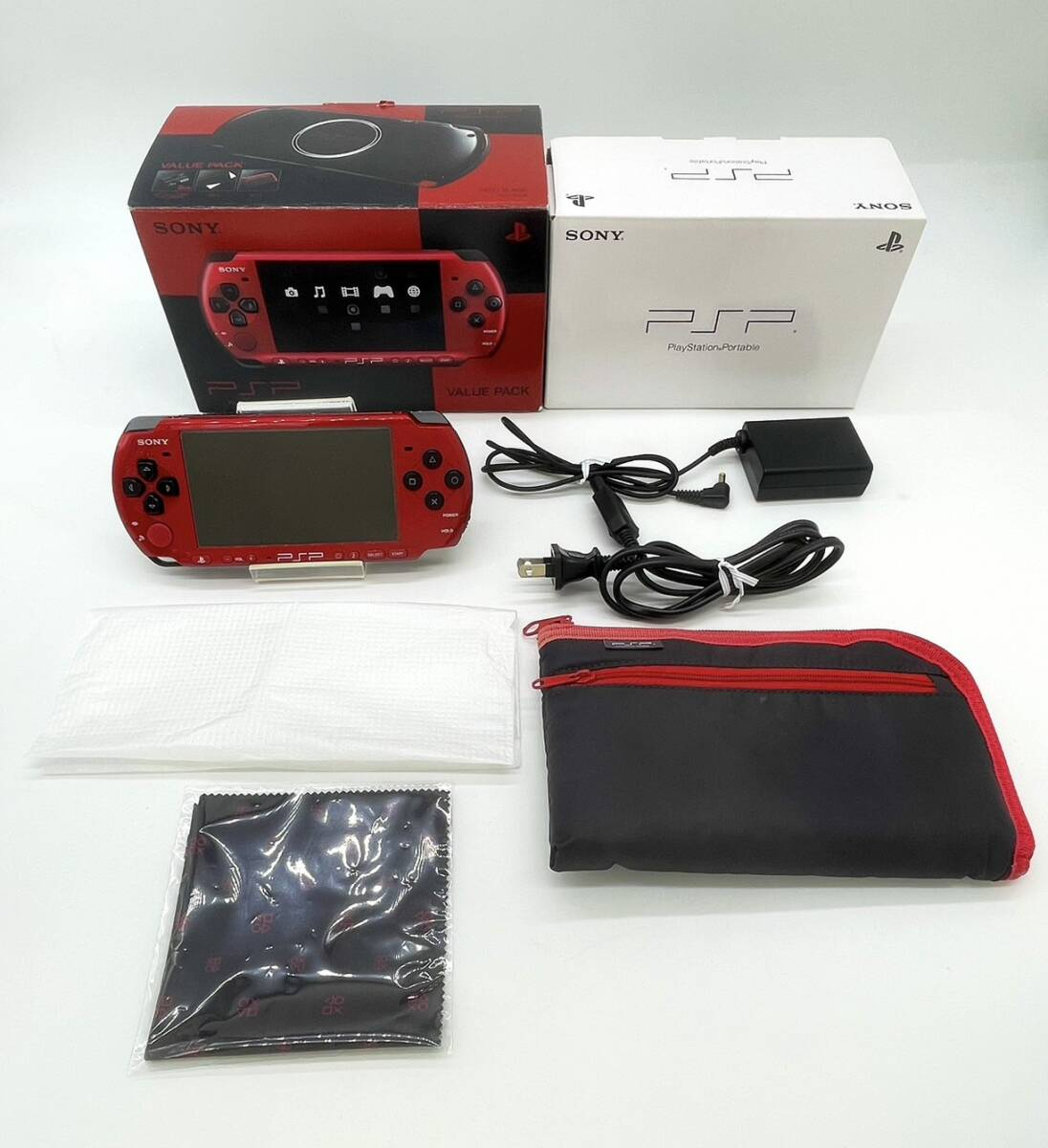Sony PSP 3000 Value Pack Red & Black – PlayStation Portable Sony PSP 3000 Value Pack Red & Black – PlayStation Portable