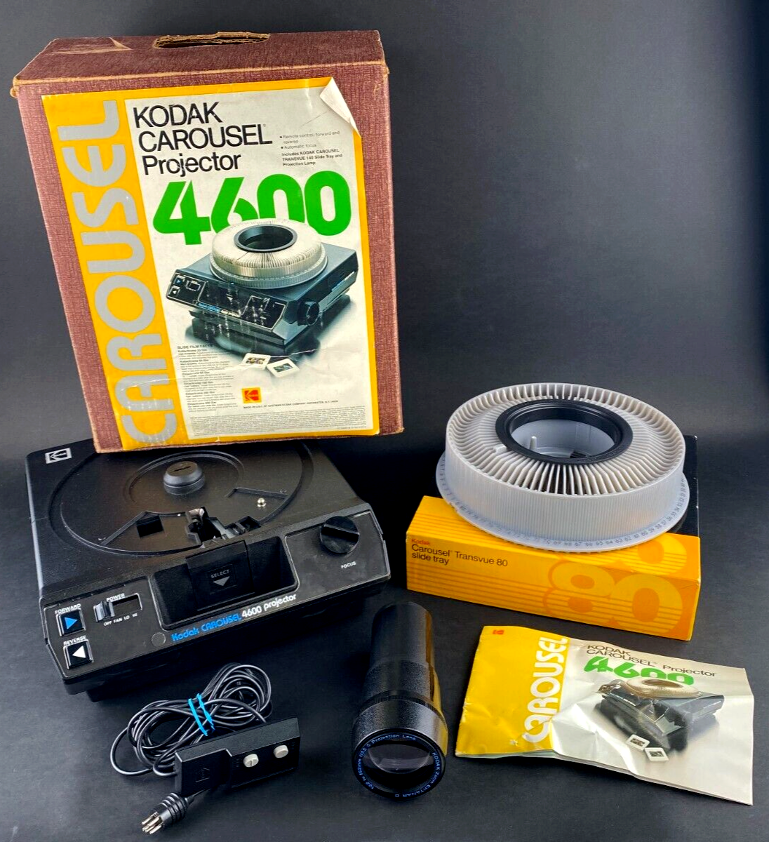 With Transvue 80 Slide Tray Tested