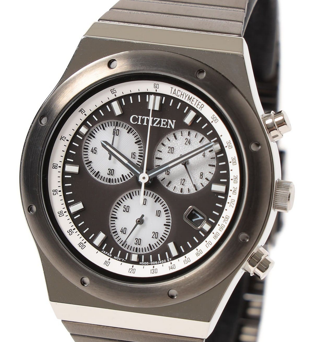 Pre-owned Citizen × Beams / Custom 1984 Chrono Wristwatch / Black