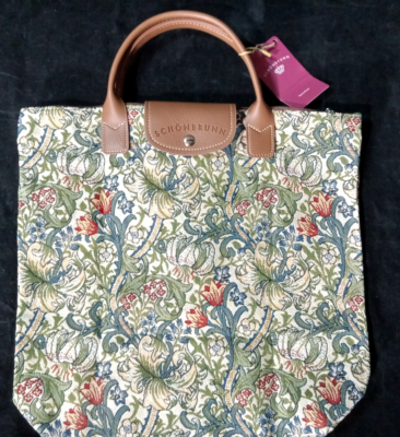Schonbrunn Folding tapestry shopping Bag Golding Lilly