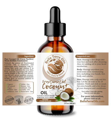 Coconut Oil: Organic, Cold-Pressed, Perfect for Hair, Skin, and Cooking